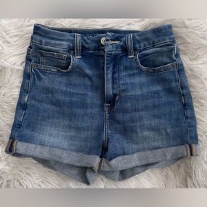 American Eagle denim shorts.